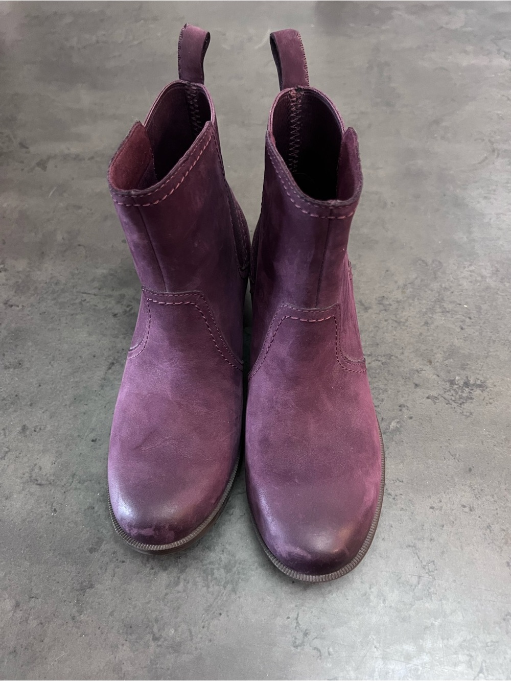 Teva Women's Plum Suede Ankle Chelsea Boots - Picture 8 of 8